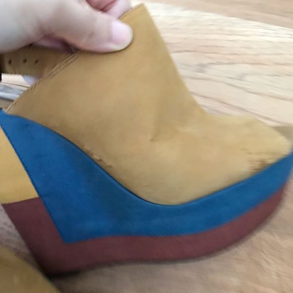 Jessica Simpson Platform Heels Sz 8.5 - Picture 5 of 7